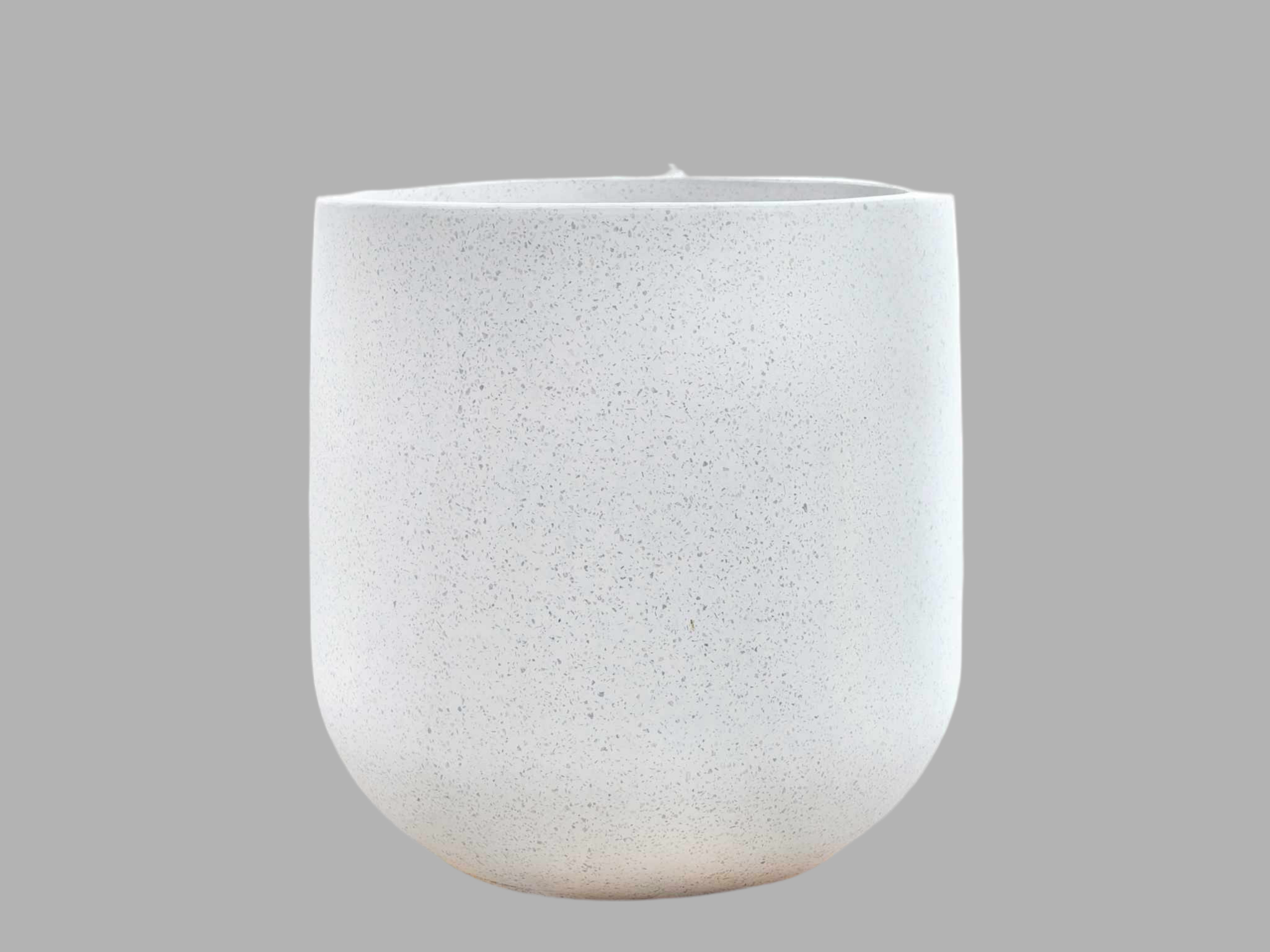 Terrazzo Round Small White