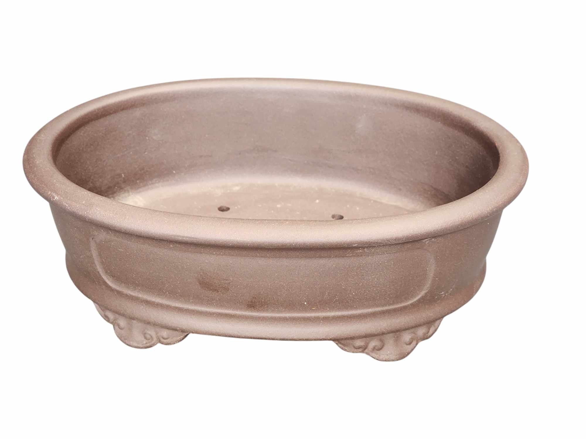 Unglazed Bonsai Pots 8’’ oval