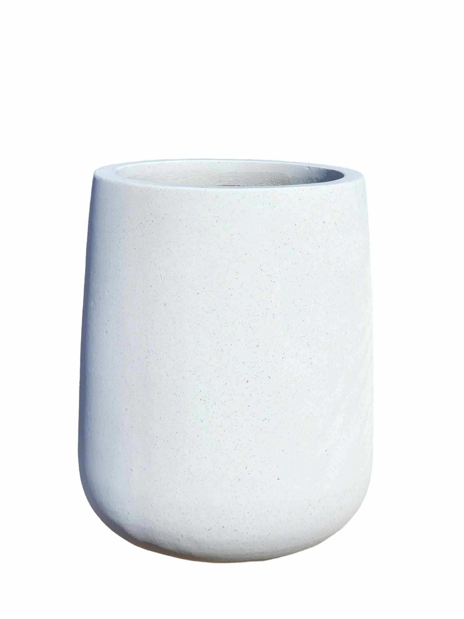 Terrazzo Tall Round Large White