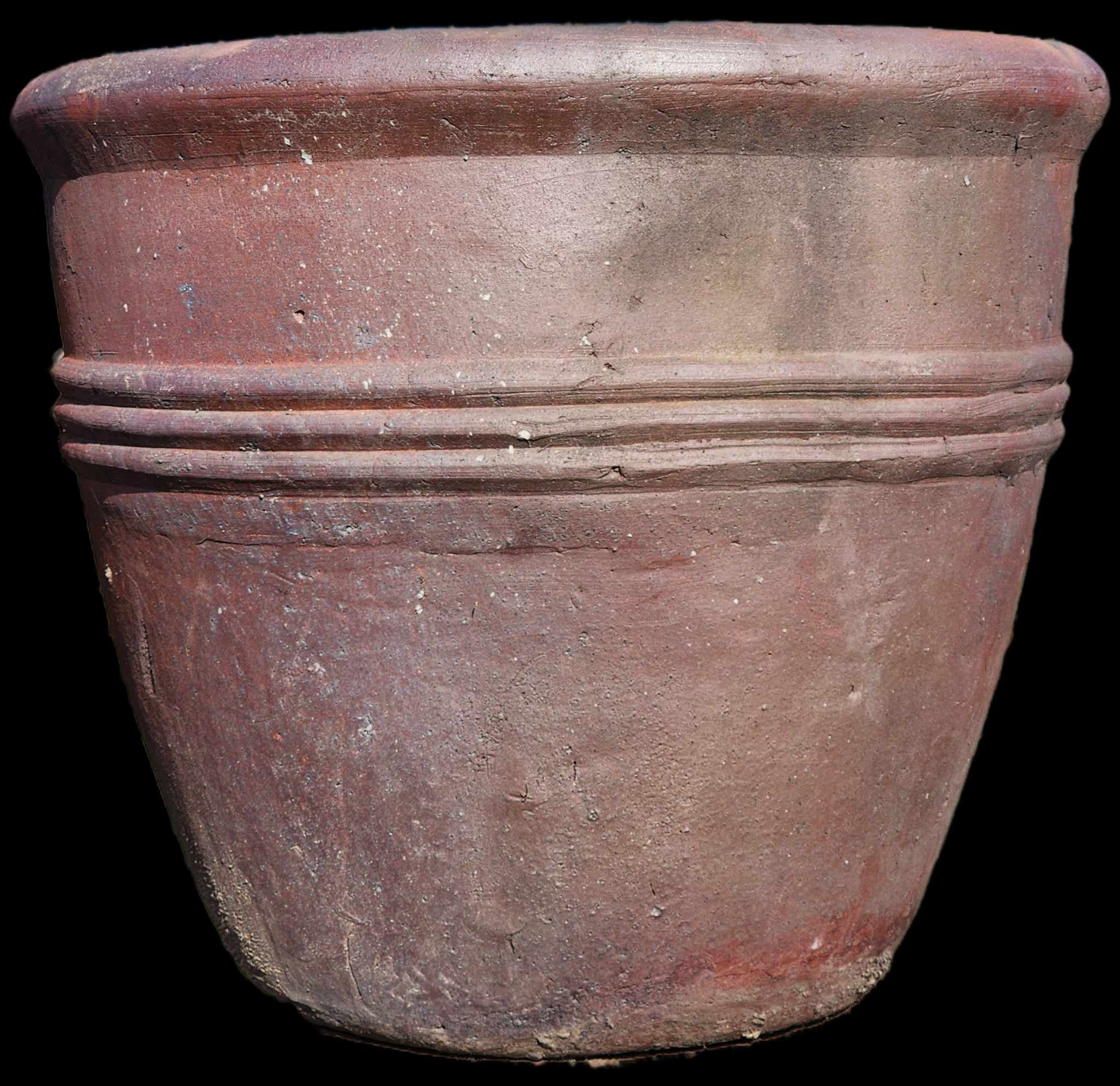 Old Stone 3 Rings Pot Large