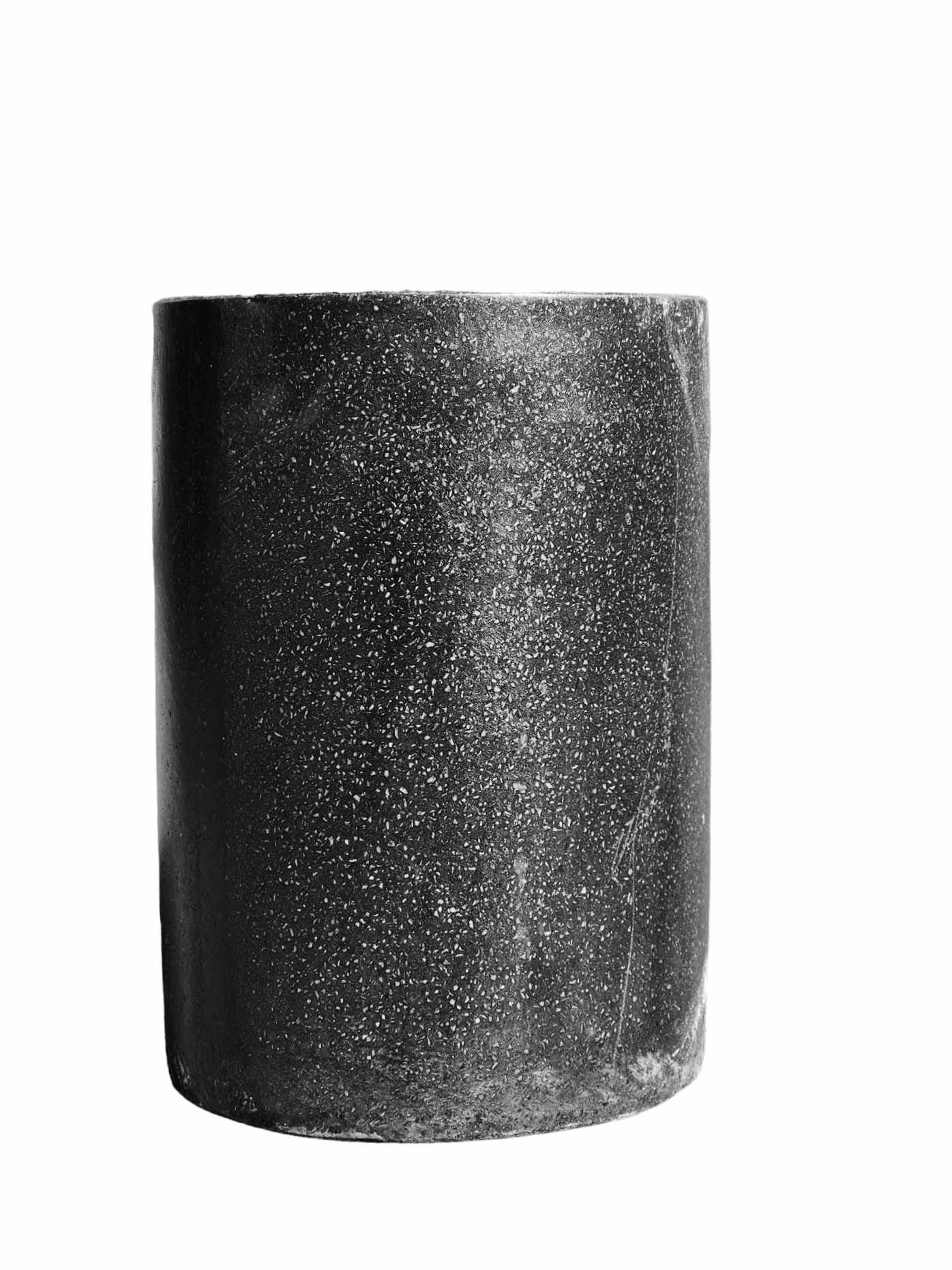 Cement Tall Cylinder Black XS