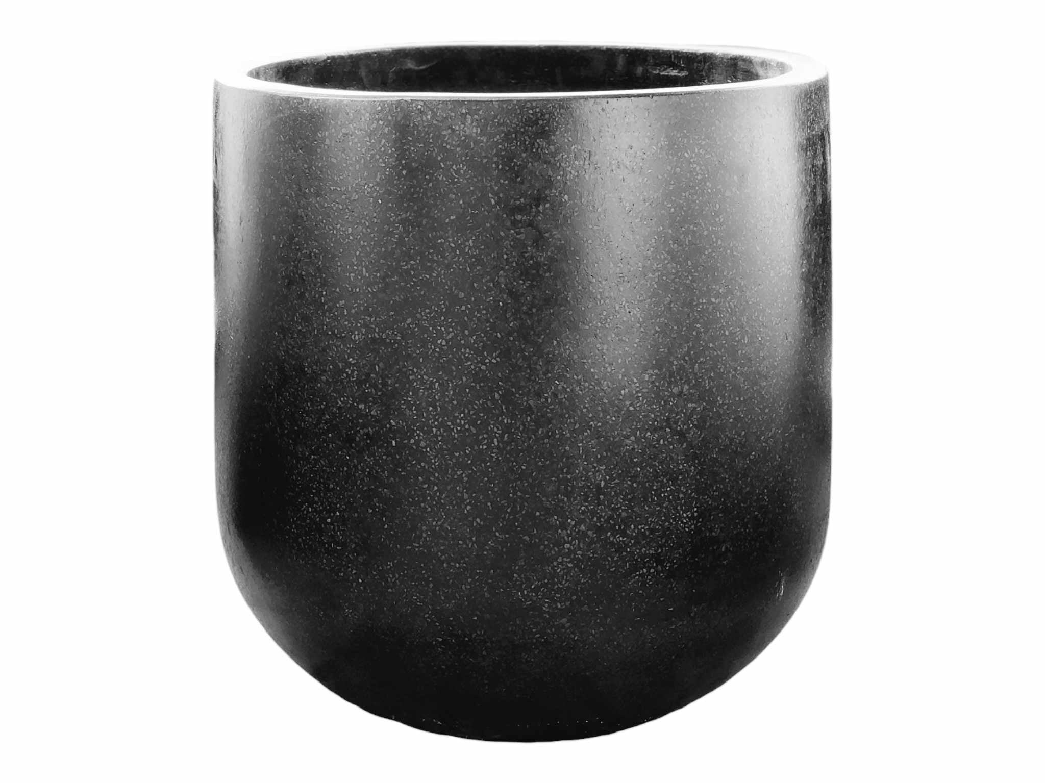 Terrazzo Round Large Black