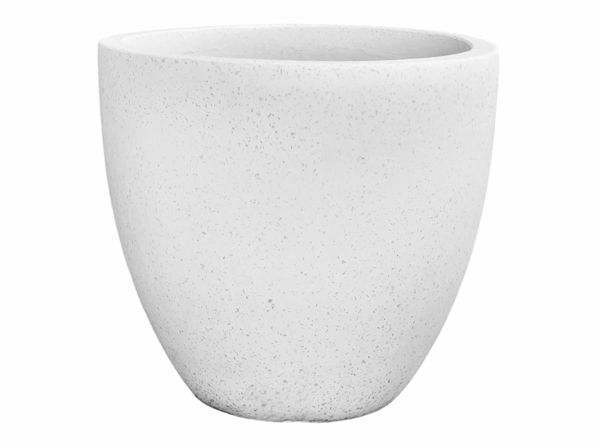 Terrazzo Cone Med White