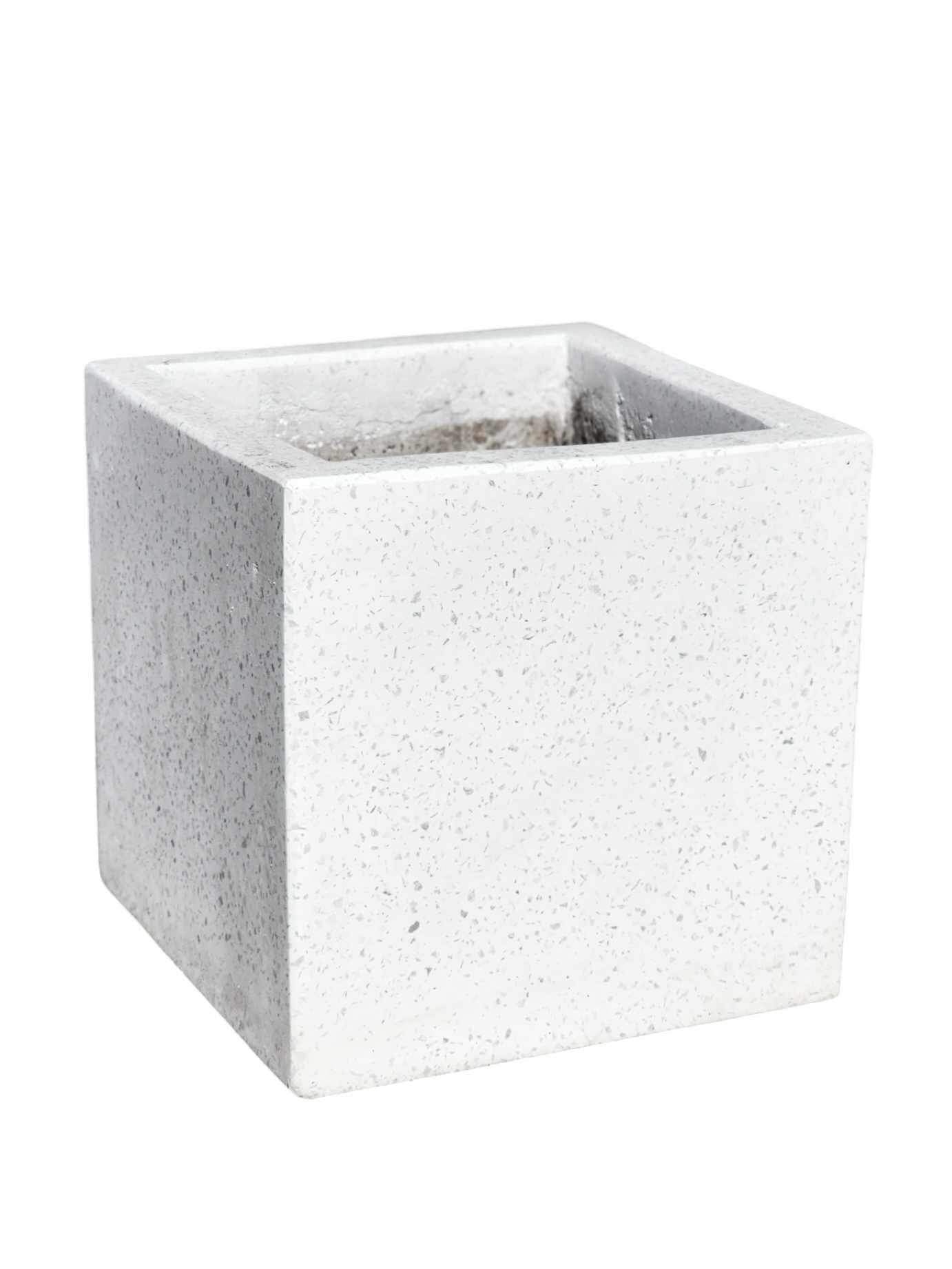 Terrazzo Cube D55 White