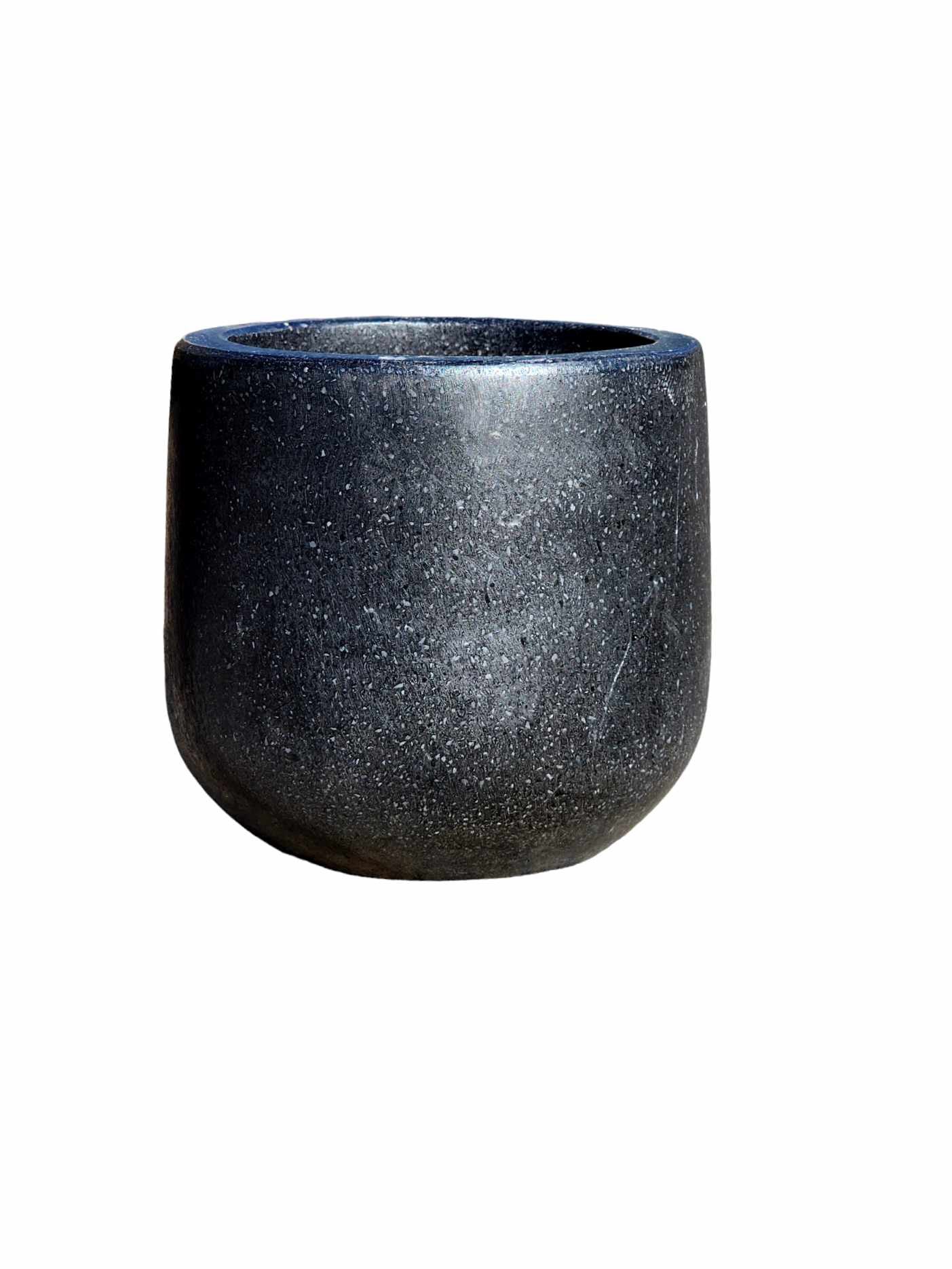 Terrazzo Round Med-Black