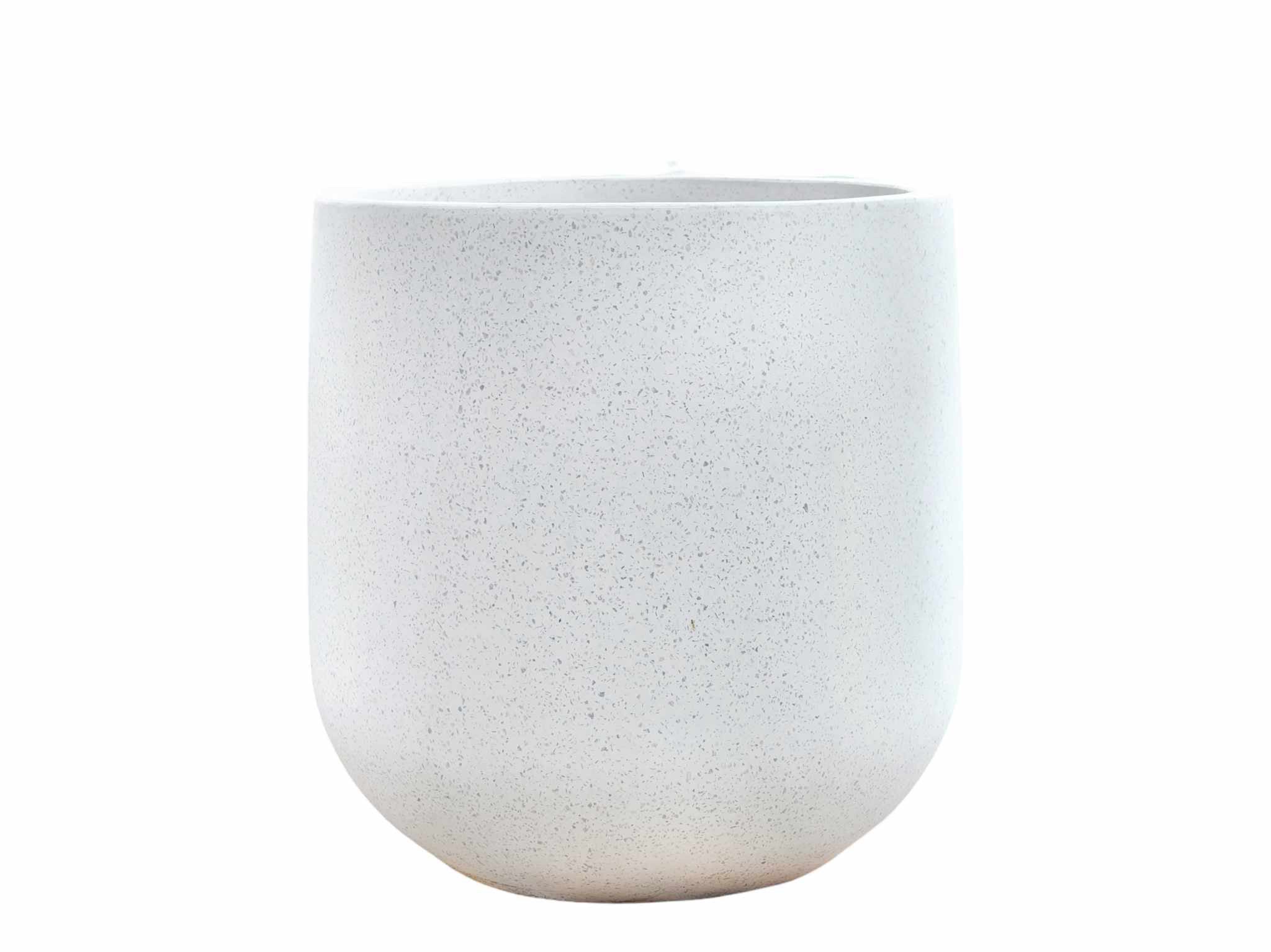 Terrazzo Round Small White