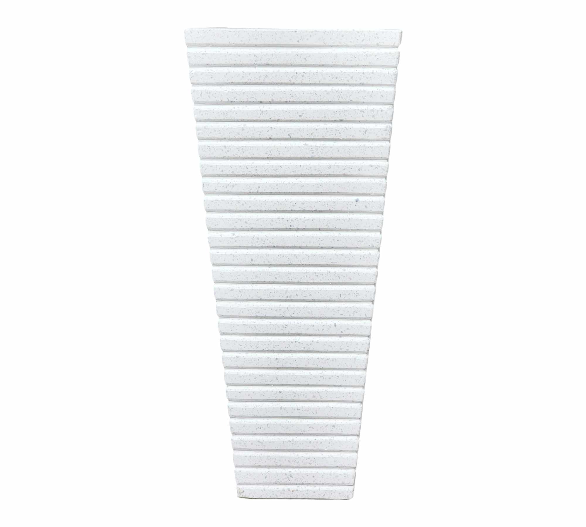 Terrazzo Stripe Large White